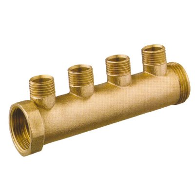 Messing collector, 4-weg, 1"x1/2" - 001007ec 4 72dpi - 9001007EC-4