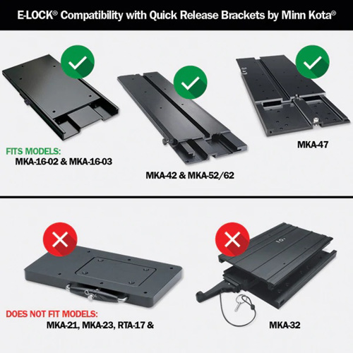 DuraSafe E-LOCK&reg;, Universalschlo&szlig; f&uuml;r Echolote (alle Marken)und Montageplatte MKA-16-03 - 00171000 06 small - 900171000