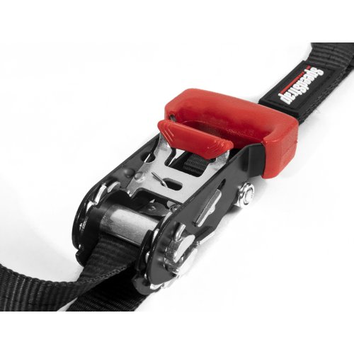 Speedstrap 25 mm Ratchet Tie-down, s-haken en lus, 450 cm, zwart, 2 st. - 00631010 2 - 900631010