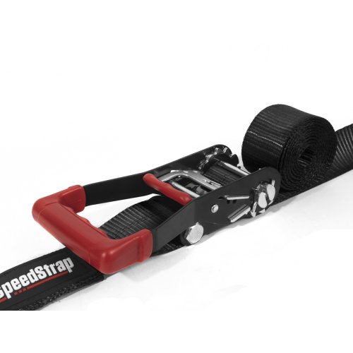Speedstrap 50 mm Ratchet Tie-down spanband, haak en lus, 300 cm, zwart - 00631020 2 - 900631020