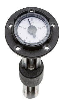Mechanische brandstof meter  , L=265mm,voor tanks  9070000-9090000-120000 - 008220 5 - 9008222