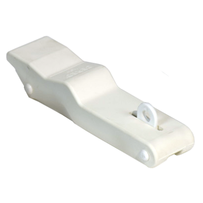 Overvalsluiting elastisch antirammel voor hangslot, wit  150x36mm - 012265 72dpi - 9012265