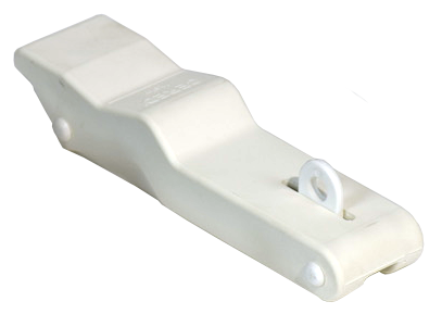 Overvalsluiting elastisch antirammel voor hangslot, wit  150x36mm - 012265 72dpi - 9012265