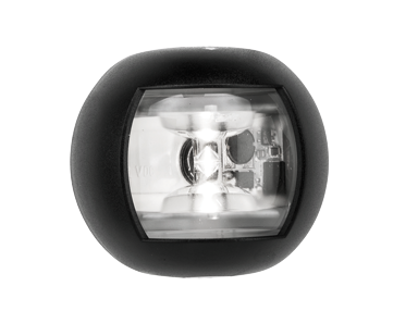 Navigation Light White, Stern, 135&deg;, Led 12-24v, Black Housing - 015513 72dp - 9015513
