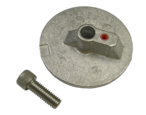 Navalloy Mercury Anode; Trim Tab Anode Flat (No Thread) - 017677a 72dpi - 9017677A
