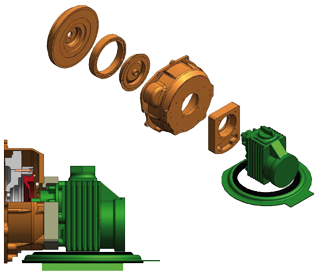 Sol&eacute; Scheepsdieselmotor Mini 29 (Volvo MD 7B/11D & 17D) met adapterkit voor Volvo saildrive 120 S - 022915 03 72dpi - 9022915