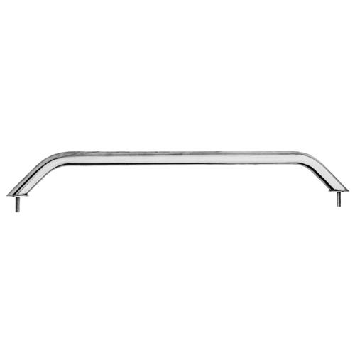 RVS Handreling met M8-draadeinden, &Oslash;22mm, H=55mm, L=610mm - 024302 72dpi - 9024302