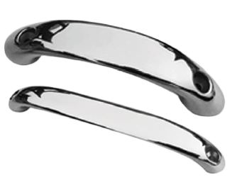 RVS Handgreep, L=170mm, H=40mm, M8-boutgat - 024310gp - 9024310