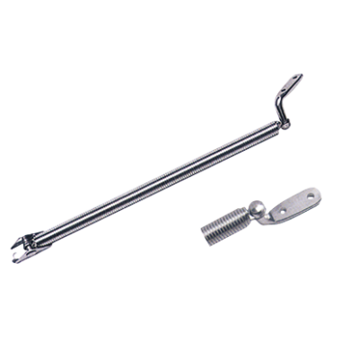 RVS Luikuitzetter met veer, &Oslash;10,6mm, L=220mm - 024320 72dpi - 9024320