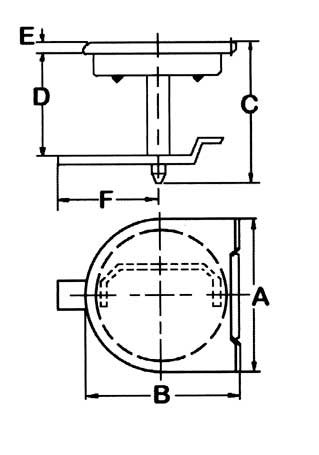 Stainless Steel Round Grand Compression Latch With Cover - 024330 1 72dpi - 9024330