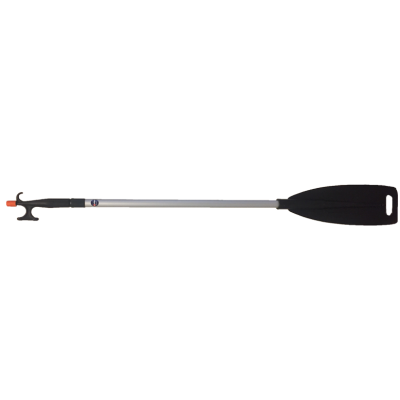 Aluminium telescopische bootshaak met kunststof peddel & haak, L=1650-2000mm - 026200 - 9026200