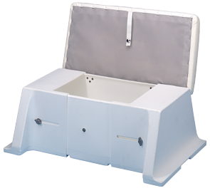 In breedte verstelbare polyethyleen zitbank met kussen - 038207 72dpi 1 - 9038207