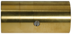 Schroefbaar bronzen tussenlager met inwendige draad en Phenol lagerbus, &Oslash;35mm & koker &Oslash;50mm - 040035 72dpi - 9040035