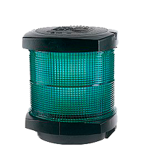 Hella Serie 2984 Signallaterne, 12v/25w, 360&deg;, Bsh-2nm, Ip55, Schwarzes Geh&auml;use Mit Gr&uuml;ne Linse - 041167 72dpi - 9041167