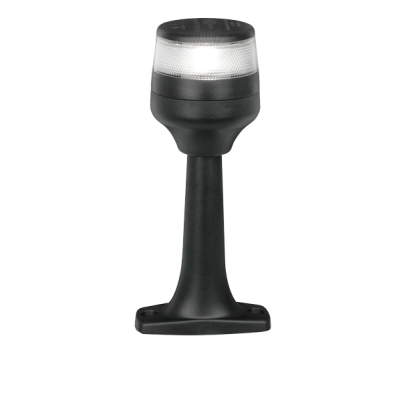 Hella wit rondschijnend toplicht NAVILED 360&deg; BSH -op voet zwart huis compact - 041361 - 9041361