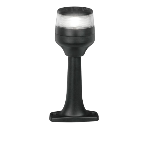 Hella wit rondschijnend toplicht NAVILED 360&deg; BSH -op voet zwart huis compact - 041361 - 9041361