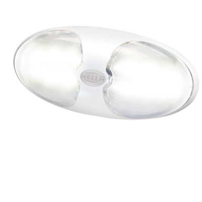 Hella DuraLED 12 LED, wit huis, IP67 - 041394 - 9041394