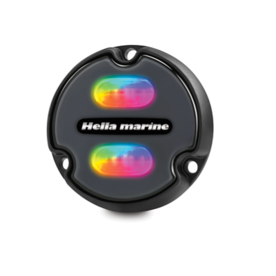 Hella Onderwaterlamp Apelo A1, 15W, RGB multi color, 1800 Lumen, 2.5m kabel, IP68/69, wit front - 041562 72dpi - 9041562