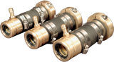 Wassergeschm. Bronzenes Flex. Innenlager Mit 2x Lippendichtung, F&uuml;r Welle 35mm & Stevenrohr 50mm - 043550 72dpi - 9043550