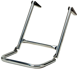 Niro Badeleiter F&uuml;r Montage Auf Einer Badeplattform Oder Auf Deck, 2-Stufen, Rohr &Oslash;25mm - 048200 72dpi - 9048200
