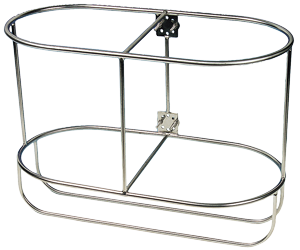 Niro Fenderkorb, Gerades Modell F&uuml;r 2 Fender, A=540mm, B=430mm (Comet 5) - 048751 72dpi - 9048751