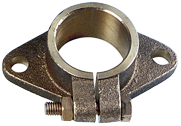 Bronzen montageflens voor schroefaskoker &Oslash;45mm (voor schroefas &Oslash;30mm) - 052030 72dpi - 9052030
