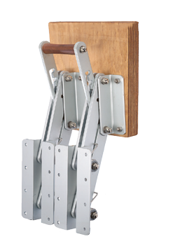 Aluminium buitenboordmotorstoel, klapbaar (max. 50kg) (met dubbel frame) - 0570480 - O0570480