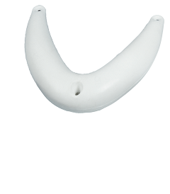 Bow Fender, 80x700mm, White - 059030 72dpi - 9059030