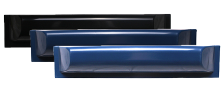 Steigerfender groot, recht, 60x500mm, donkerblauw - 059040g 1 - 9059042