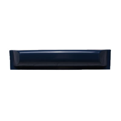 Steigerfender groot, recht, 60x500mm, donkerblauw - 059042 72dpi - 9059042