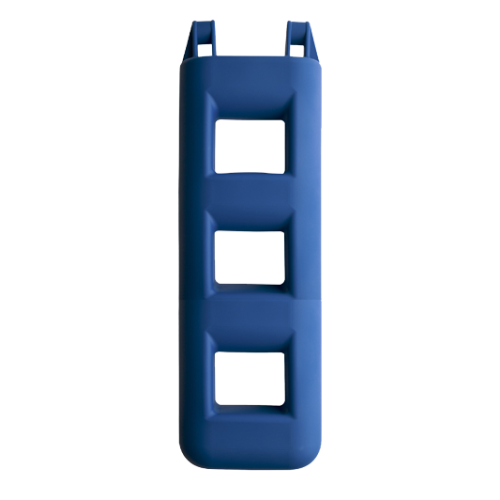 Ladderfender 3-treeds, 250x120x750m, 4kg, blauw - 059702 - 9059702