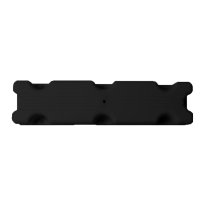 Blockfender, 100x12x7cm, 1,8kg, zwart (maat 2) - 059714 72dpi - 9059714
