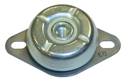 Trillingsdemper, 60&deg; shore, inwendige draad M8, afm. 85x54x25mm, max. 600N (hardheid 180N/mm) - 063100 72dpi - 9063100