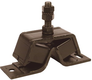 Flexibele motorsteunen, 50&deg; shore, stift M16, afm. 205x60x75mm, max. 50kg - 063150 - 9063150/S