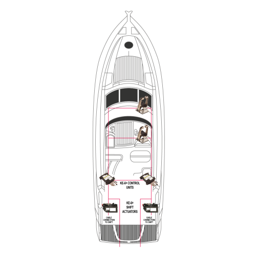 NHK MEC KE-6+ Motorbedieningssysteem Dual Engine/2 Stuurstanden - 064704 dims 72dpi - 9064704