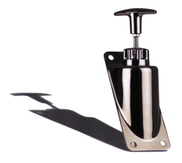 SeaStar T-Handle (DC), verchroomd, voor schotmontage stopkabel - 065620 72dpi - 9065620