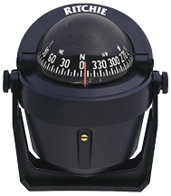 Ritchie Kompas model 'Explorer B-51', 12V, beugelkompas, roos &Oslash;69,9mm/5&deg;, zwart - 067036 72dpi - 9067036