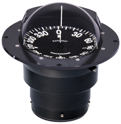 Ritchie Kompas model 'Globemaster F-600', 12/24/32V, inbouw, &Oslash;152,4mm/2 of 5&deg;, zwart (motor) - 067367 72dpi - 9067367