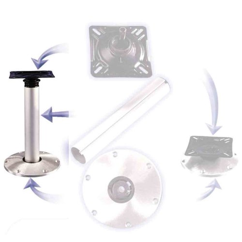 Springfield Aluminium high-low stoelpootset met plug-in voet - 069187 300dpi - 9069187