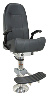 Springfield Stuurmansstoel model 'Royal de Luxe', zwart, package met vaste stoelpoot - 069227 72dpi - 9069227