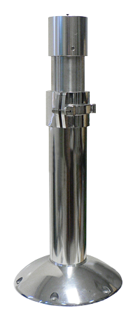 Springfield Stoelpoot 4" aluminium met gasdrukcilinder, verstelbaar 56-81cm - 069397 72dpi - 9069397