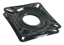 Gelakt stalen draaiplateau zonder lock, zwart - 069404 72dpi - 9069404