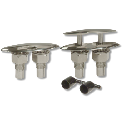 RVS Verzinkbare klamp, A=126mm, B=64mm, C=22mm, D=46mm, E=22mm - 072250 72dpi - 9072250