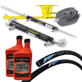 SeaStar Hydraulische sterndrivebesturing voor Volvo Diesel (met stuurbekrachtiging) - 074029 1 - 9074029