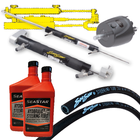 SeaStar Hydraulische sterndrivebesturing voor Volvo DPS & SX (met stuurbekrachtiging) - 074031 1 - 9074031