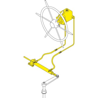 SeaStar Capilano hydraulische inboard besturing systeem-6/151kgm - 074151 72dpi - 9074151