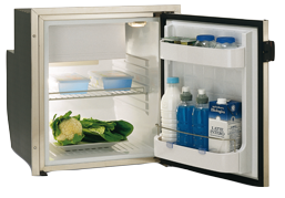 Niro Einbauk&uuml;hlschrank 'Sea Steel' 'C62ix', 62l (Gefrierfach 4,5l) 12/24v, Int. Kompressor - 075562 72dpi - 9075562