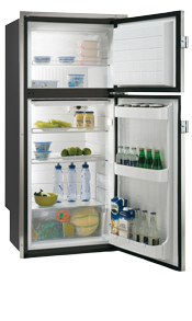 Niro Einbauk&uuml;hlschrank 'Sea Steel' 'Dp2600ix' 230l (Gefrierfach 60l) 12/24v, Int. Kompressor - 075607 72dpi - 9075607