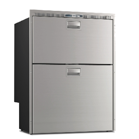 RVS inbouwvrieslade, ice maker & koeler 'Sea Drawer' model 'DW210DTX IM', 104l & 78l, 12/24V, int. compressor - 075822 72dpi 1 - 9075822