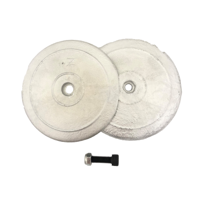 Zinc Round Anode For Rudder &Oslash;125mm (Pair Of 2) - 077907 72dpi - 9077907